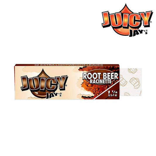 Juicy Jay's Root Beer Rolling Papers | Size: 1 1/4 | 24 Pack Box