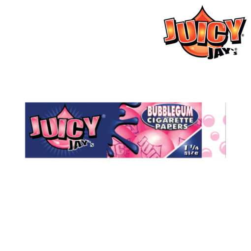 Juicy Jay's Bubble Gum Rolling Papers | Size: 1 1/4 | 24 Pack Box