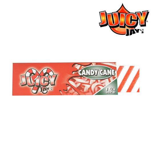 Juicy Jay's Candy Cane Rolling Papers | Size: 1 1/4 | 24 Pack Box