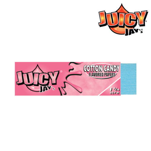 Juicy Jay's Cotton Candy Rolling Papers | Size: 1 1/4 | 24 Pack Box