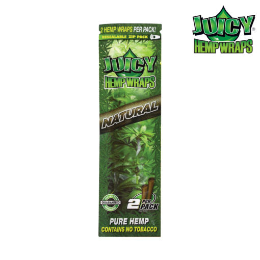 Juicy Hemp Wraps | Natural Flavour | 50 Wrap Box