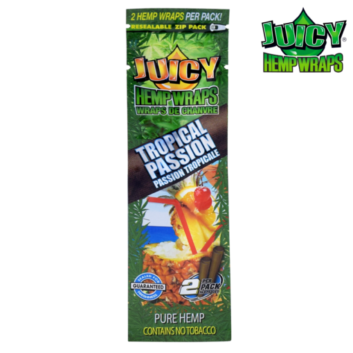 Juicy Hemp Wraps | Tropical Passion | 50 Wrap Box