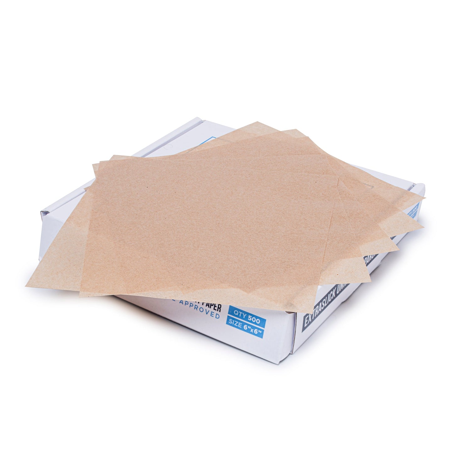 EVOLV | Parchment Squares | Unrefined & Extra-Slick Sheets | 6"x6" | 500 Count