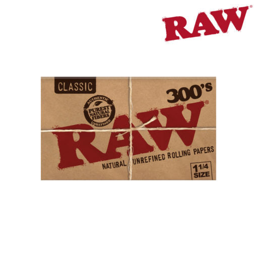 RAW Classic 1¼ Rolling Papers | 300's | 40 Pack Box