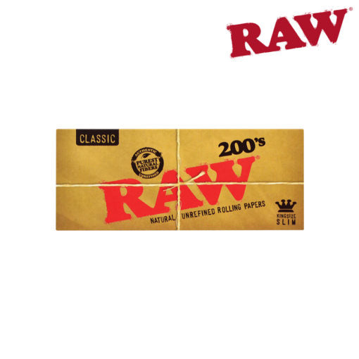 RAW Classic King Size Slim Rolling Paper Pack