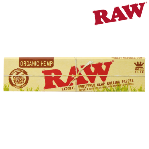 RAW Organic Papers | Size: King Size Slim | 50 Pack Box