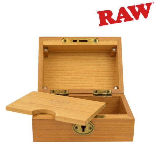 RAW Natural Teakwood Smokers Box