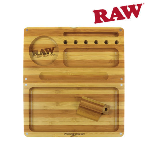 RAW LIMITED EDITION Striped Bamboo Backflip Filling Tray