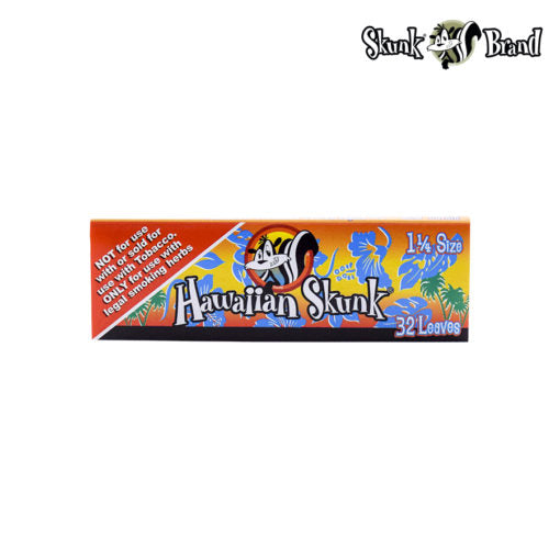 Skunk Hawaiian 1¼ Rolling Papers | 24 Pack Box