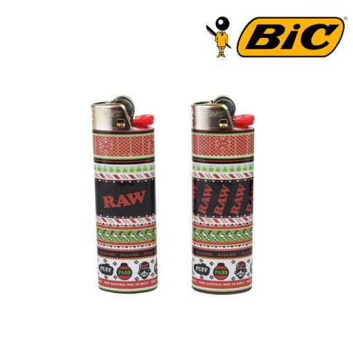 BIC | RAW Christmas Lighter | 50 Pack Tray